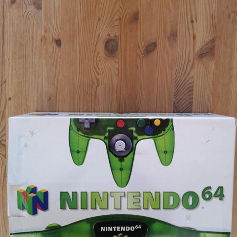 Nintendo 64 jungle green