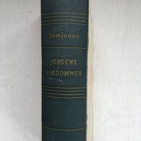 BokFrank: Juri Semjonow; Jordens rikdommer (1942)