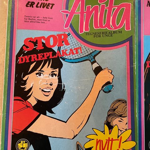 Anita store blader fra 1983, 1984 og 1985