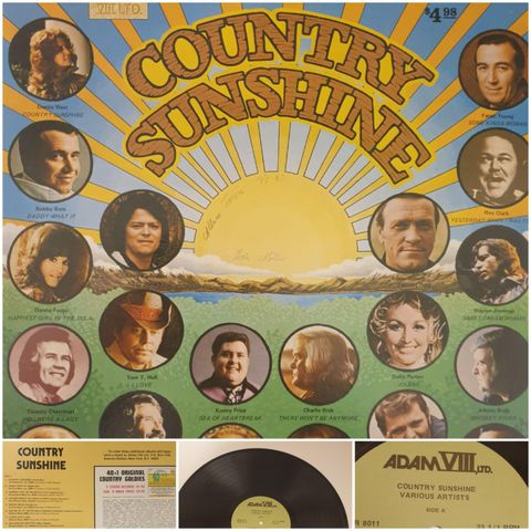 VINTAGE/RETRO LP-VINYL "COUNTRY SUNSHINE 1974 "