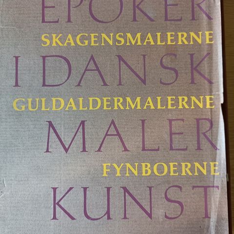 KUNSTBØKER-SKAGENMALERNE-GULLALDERMALERNE-Knud Voss Hamlet forlag 1975