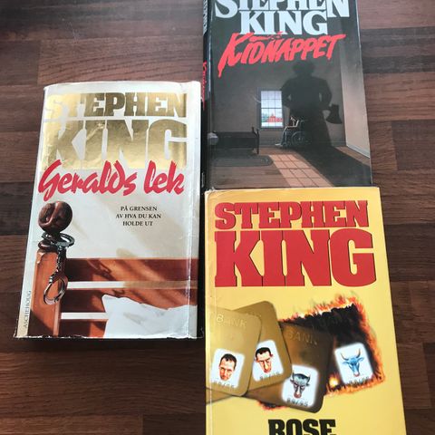Stephen King. Kidnappet,Rose Madder, Geralds lek