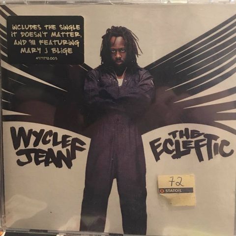 Wyclef Jean – The Ecleftic (2 Sides II A Book) (CD, Album 2000)