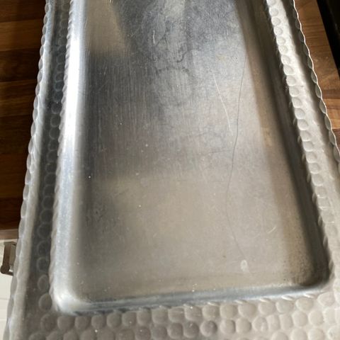 Aluminium serveringsfat 28x49,5.