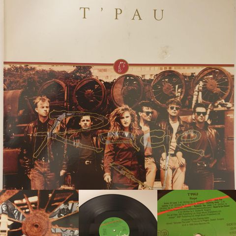 VINTAGE/RETRO LP-VINYL "RAGE/T'PAU 1988"