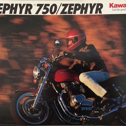 Kawasaki Zephyr 750/550 Brosjyre