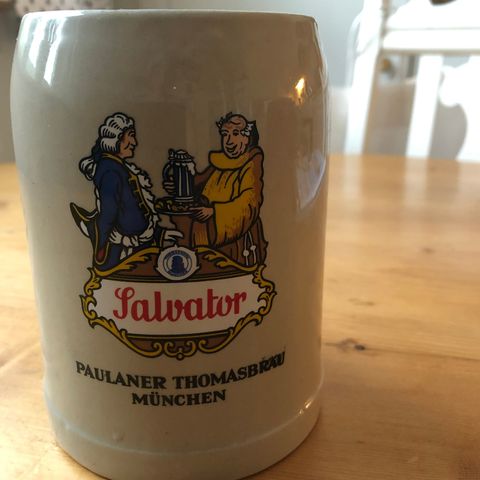 Ølseidel 0,5l - Salvator Paulaner Thomasbräu München
