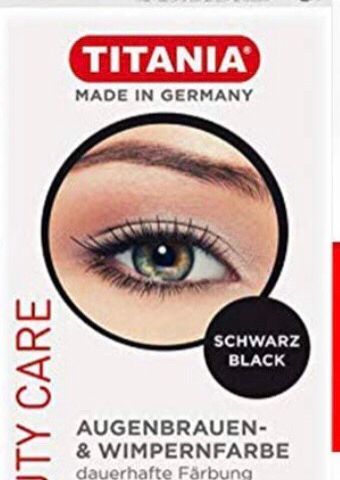 Beauty care eyebrow & eyelash dye