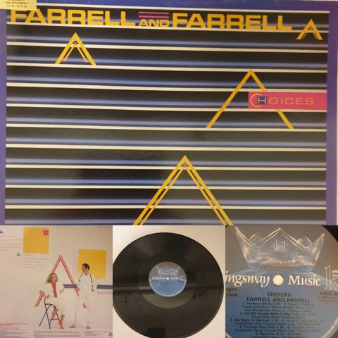 VINTAGE/RETRO LP-VINYL "FARRELL AND FARRELL/CHOICES 1984 "