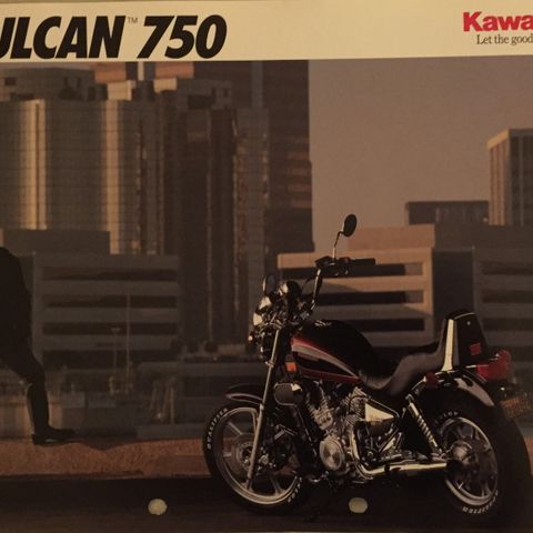 Kawasaki Vulcan/VN750 Brosjyre