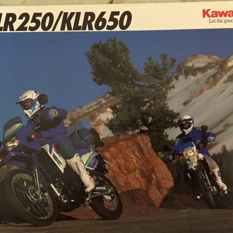 Kawasaki KLR650/250 Brosjyre