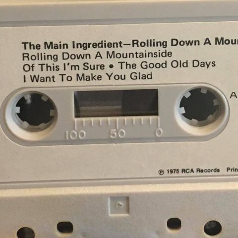 The Main Ingredient  – Rolling Down A Mountainside(Kassett,1975)