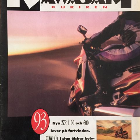 Kawasaki MC-katalog 1993 Svensk