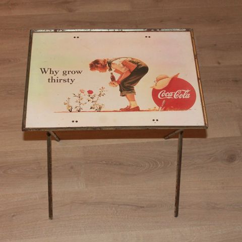 Coca-Cola TV-tray - Why grow thirsty