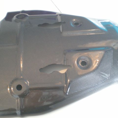 POWERBRONZE carbon heat shield kawasaki zx6r 05-06