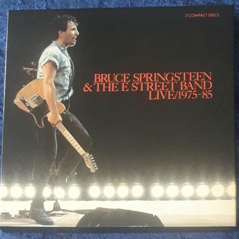 CD: Bruce Springsteen. (CD-Samlebokser og CD.)