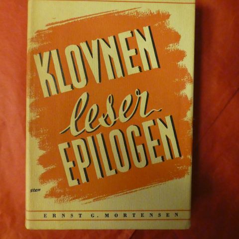 Klovnen leser epilogen