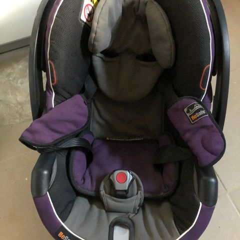 Bilsete med isofix base