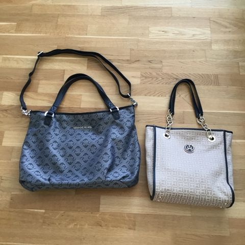 Vesker armani 3500kr og Tommy hilfiger 2500kr