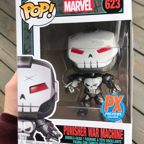 Funko Pop! Punisher War Machine (Metallic) | Marvel (623) Excl. to Previews