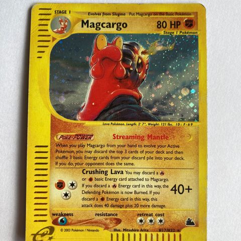 Magcargo H17/H32 holo