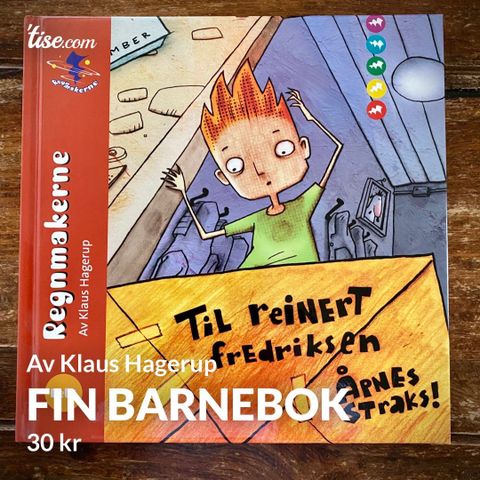 Fin barnebok av Klaus Hagerup