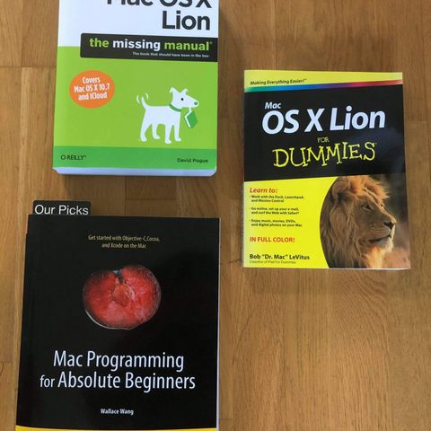 Mac OS X Lion Programming Books