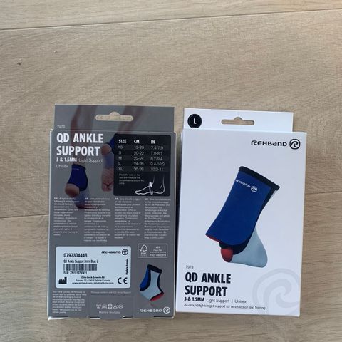 Rehband QD Ankle support - ankelstøtte 2stk