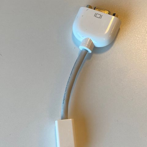 Mini-DVI til VGA adapter