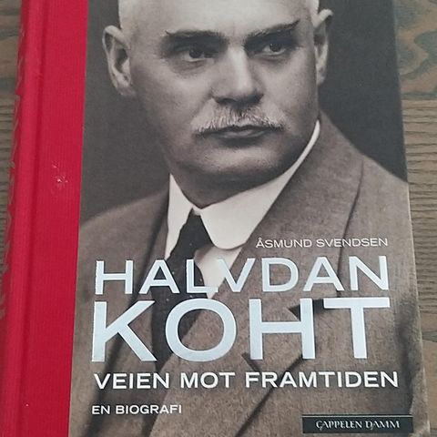 Halvdan Koht Veien mot framtiden. Biografi. 471 s. Bok