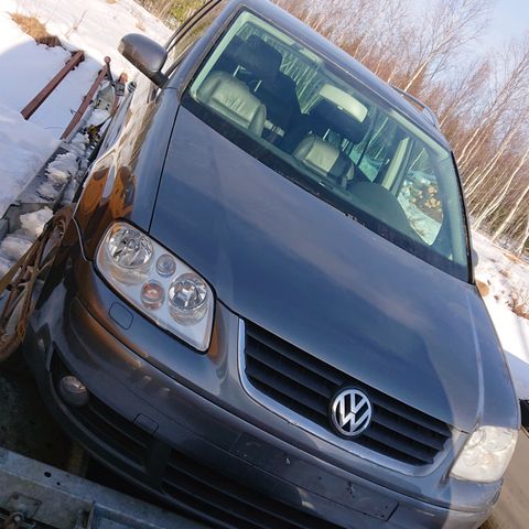 2005 VW Touran 1.9 TDI Automat DSG (ny pris på girboks)