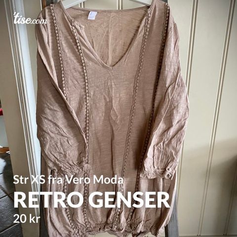 Søt retro genser/bluse fra Vero Moda