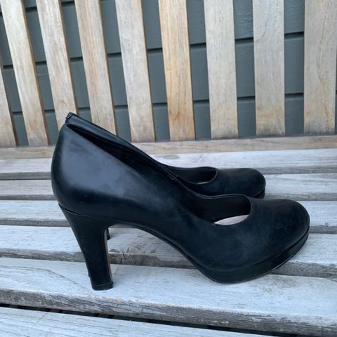 Clarks Crisp Kendra Black størrelse 38