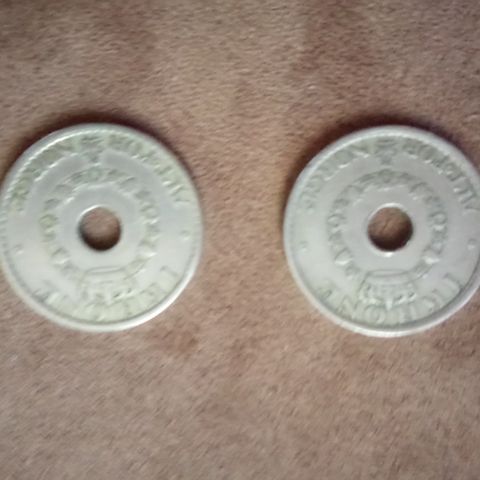 NORSK1 KRONER 1925 OG 1926