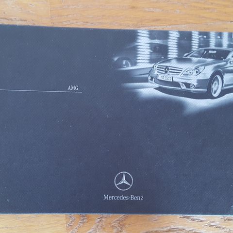 Brosjyre Mercedes AMG Program 2005