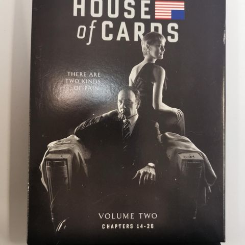 House of Cards - sesong 2 (DVD, norsk tekst)