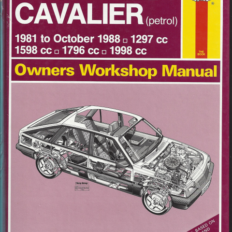 Vauxhall / Opel Vectra Haynes Owner Work Manual