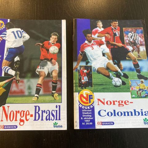 Kampprogrammer Norge 1997