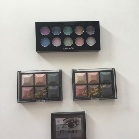 Sminke 4 stk. Casuelle 400kr, gosh 200kr, 2 stk palette for 300kr alt helt ny