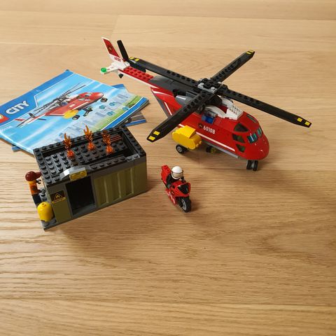 Lego City 60108. Brannvesenets utrykningsenhet.