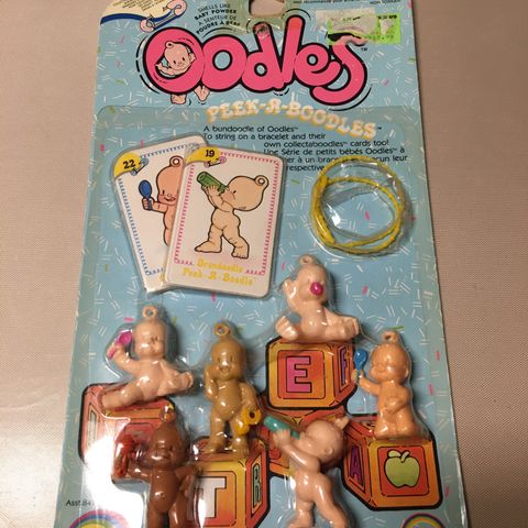 Oodles 1986 6pk MOC figurer LJN toys