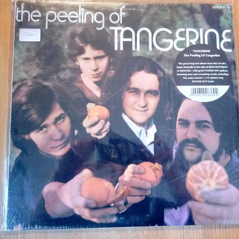 Tangerine - The Peeling of Tangerine LP  Rock,Psychdelic Rock