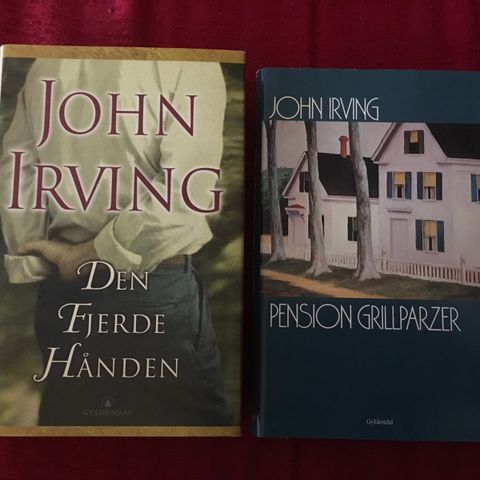 John Irving - 2 bøker
