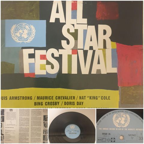 VINTAGE/RETRO LP-VINYL "ALL STAR FESTIVAL "