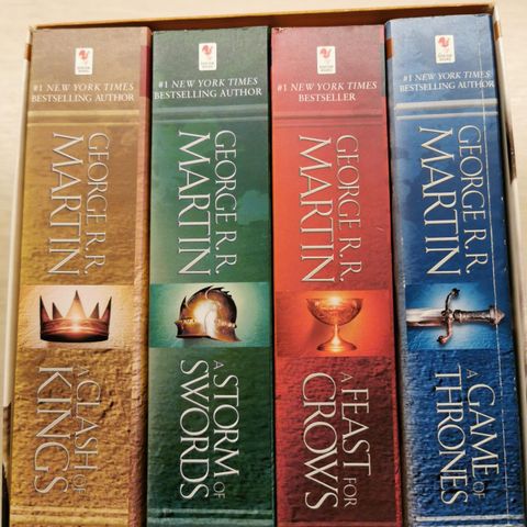 Game of Thrones Four Book Set (New)