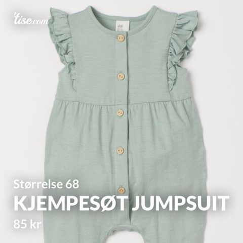 Jumpsuit størrelse 68