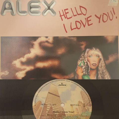 VINTAGE/RETRO LP-VINYL "ALEX/HELLO I LOVE YOU 1979"