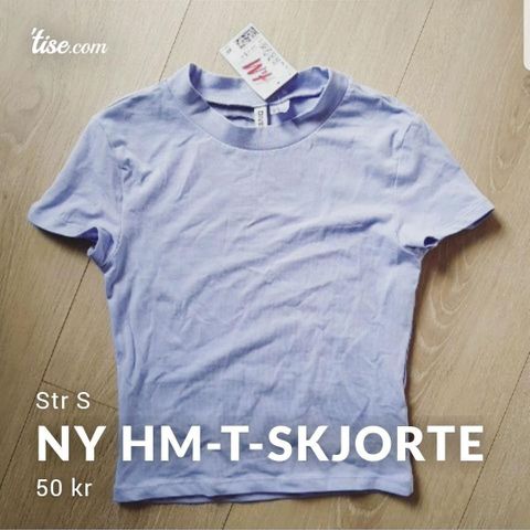 Ny HM-t-skjorte str S