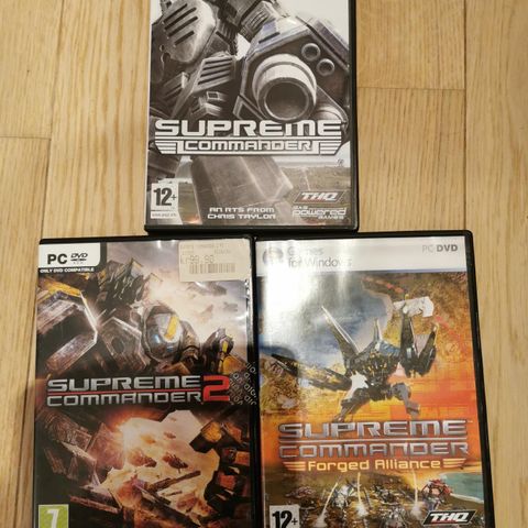 Supreme Commander 1 and 2 plus Add-on DLC