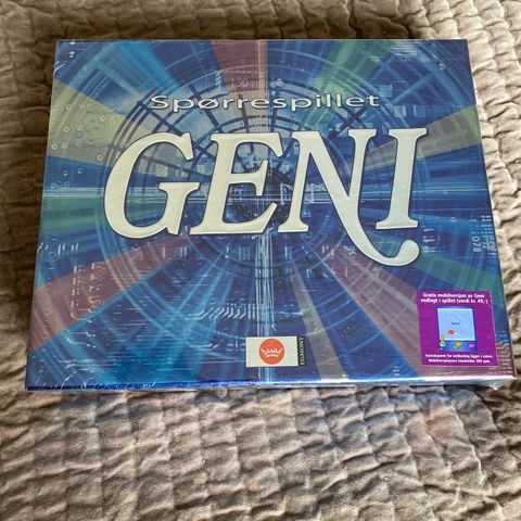 Geni - For deg over 40! brettspill fra 2006 😄
